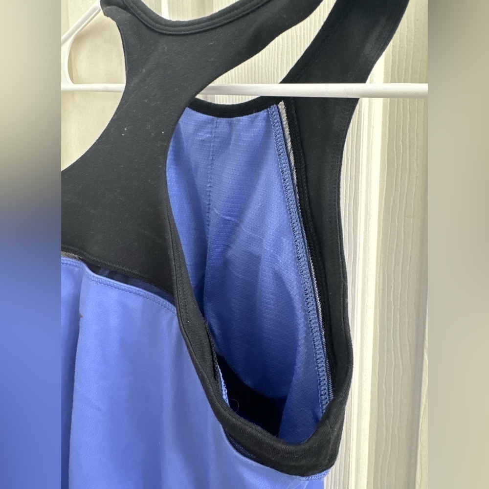 Old Navy Purple & Black Activewear Tank Top with Racerback Design - Picture 6 of 6